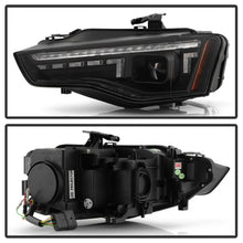 画像をギャラリービューアに読み込む, Spyder 13-17 Audi A5 HID Model Only High-Power Headlight - Black (PRO-YD-AA513HIDAP-SEQGR-BK)
