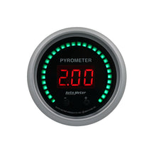 画像をギャラリービューアに読み込む, Autometer 52.4mm Black Two Channel 0-2000 Degree Pyrometer (EGT) Sport-Comp Elite Digital Gauge