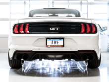 画像をギャラリービューアに読み込む, AWE Tuning 18-23 S550 Mustang GT SwitchPath Exhaust - Diamond Black Tips