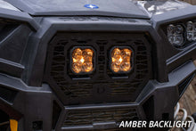 画像をギャラリービューアに読み込む, Diode Dynamics 14-18 Polaris RZR XP Stage Series LED Grille Kit - Pro Yellow Fog