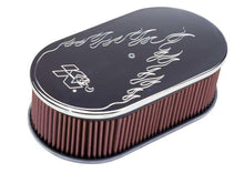 画像をギャラリービューアに読み込む, K&amp;N Small Oval Electric Design 2in h