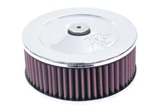 画像をギャラリービューアに読み込む, K&amp;N Bolt-On Round Unit 1.625in Flf 2in H