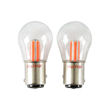 画像をギャラリービューアに読み込む, Holley RetroBright LED Bulbs - 1157 - Red - 1157 Turn Signal Bulb - Red Color