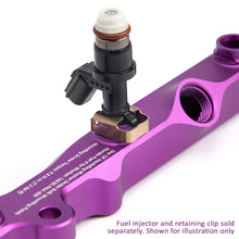 画像をギャラリービューアに読み込む, K-Series Fuel Rail in Satin Purple Finish