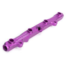 画像をギャラリービューアに読み込む, K-Series Fuel Rail in Satin Purple Finish