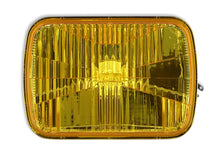 画像をギャラリービューアに読み込む, Holley RetroBright LED Forward Facing Light - Yellow Lens - 5 in. x 7 in. Rectangle