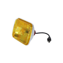 画像をギャラリービューアに読み込む, Holley RetroBright LED Forward Facing Light - Yellow Lens - 5 in. x 7 in. Rectangle
