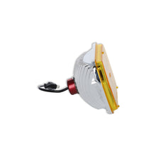 画像をギャラリービューアに読み込む, Holley RetroBright LED Forward Facing Light - Yellow Lens - 5 in. x 7 in. Rectangle