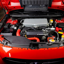 画像をギャラリービューアに読み込む, Mishimoto 22+ WRX TMIC Kit Silver Core Black Pipes