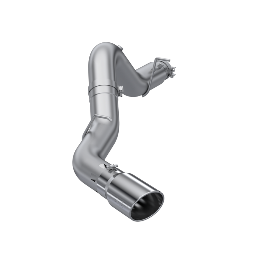 MBRP 20-23 Chevrolet Silverado 2500HD 6.6L Armor Plus T409 SS Single Side Exit 5in DPF Back Exhaust