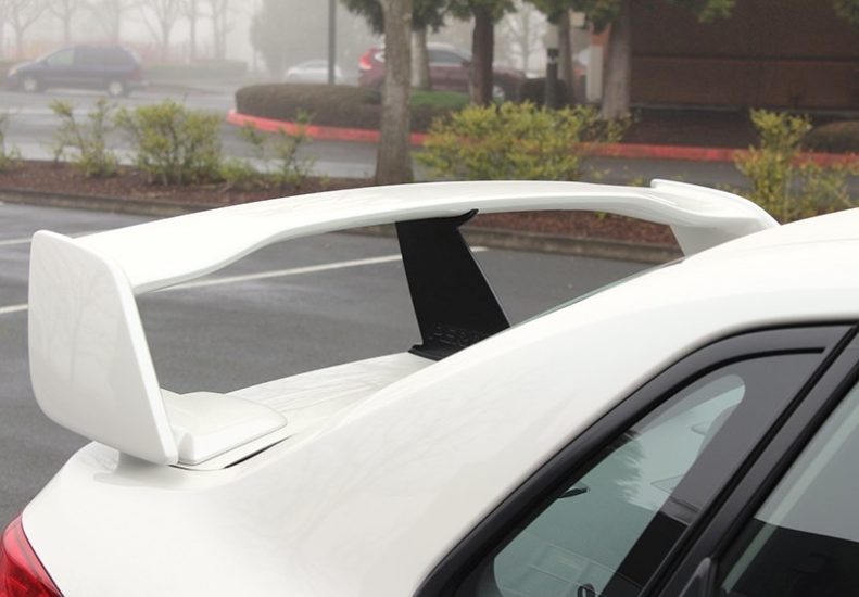 PERRIN 11-14 Subaru STI Wing Stabilizer - Black (Sedan Only)