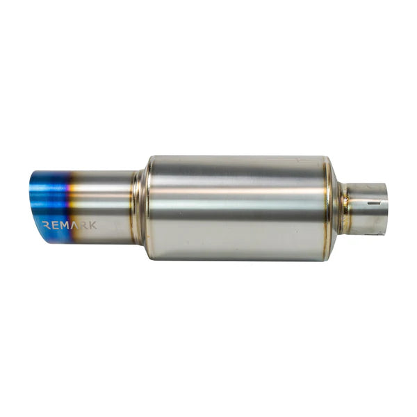 REMARK 2022+ Subaru WRX VB Catback Exhaust - R1 Spec Single-Exit Full Titanium (Resonated)