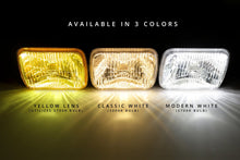 画像をギャラリービューアに読み込む, Holley RetroBright LED Forward Facing Light - Yellow Lens - 5 in. x 7 in. Rectangle