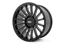 画像をギャラリービューアに読み込む, Rough Country 97 Series Wheel | One-Piece | Gloss Black | 20x10 | 8x6.5 | -19mm