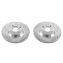 画像をギャラリービューアに読み込む, Power Stop 14-19 Ford Fiesta Front Evolution Drilled &amp; Slotted Rotors - Pair