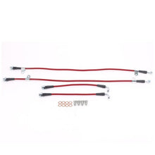 画像をギャラリービューアに読み込む, Power Stop 03-07 Infiniti G35 Front &amp; Rear SS Braided Brake Hose Kit