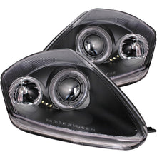 画像をギャラリービューアに読み込む, ANZO 2000-2005 Mitsubishi Eclipse Projector Headlights w/ Halo Black