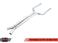 画像をギャラリービューアに読み込む, AWE Tuning 18-19 BMW F90 M5 Non-Resonated Performance Mid Pipes