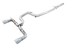 画像をギャラリービューアに読み込む, AWE Tuning Ford Focus RS Track Edition Cat-Back Exhaust - Chrome Silver Tips