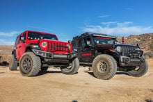 画像をギャラリービューアに読み込む, Go Rhino 07-20 Jeep Wrangler JL/JLU/JK/JKU/Gladiator JT Rockline Full Width Bumper w/ Overrider