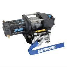 画像をギャラリービューアに読み込む, Superwinch 3500 LBS 12V DC 7/32 in x 32 ft Steel Rope Terra 3500 Winch - Gray Wrinkle