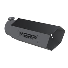 画像をギャラリービューアに読み込む, MBRP Universal Hex Tip 4in Inlet 16in Length w/o Logo - Black Coated