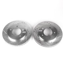 画像をギャラリービューアに読み込む, Power Stop 97-02 Ford Expedition Front Evolution Drilled &amp; Slotted Rotors - Pair