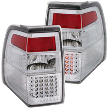 画像をギャラリービューアに読み込む, ANZO 2007-2014 Ford Expedition LED Taillights Chrome