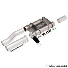 画像をギャラリービューアに読み込む, QTP 3in Weld-On Reverse 304SS Screamer Muffler Short Case w/Bolt-On QTEC Electric Cutout