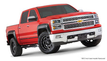 画像をギャラリービューアに読み込む, Bushwacker 15-18 Chevy Silverado 2500 HD Fleetside Extend-A-Fender Style Flares 4pc - Black
