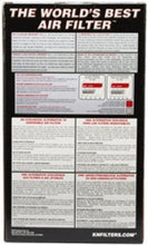 画像をギャラリービューアに読み込む, K&amp;N Filter Universal Clamp-On Air Filter 5in Flange / 6-1/2in Base / 4-3/8in Top / 8in Height