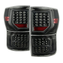 画像をギャラリービューアに読み込む, xTune Toyota Tundra 07-13 LED Tail Lights Black ALT-JH-TTU07-LED-G2-BK
