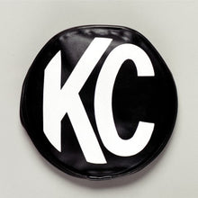画像をギャラリービューアに読み込む, KC HiLiTES 5in. Round Soft Cover (Pair) - Black w/White KC Logo