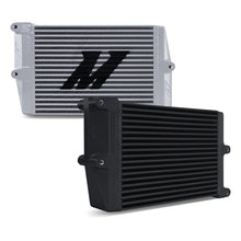 画像をギャラリービューアに読み込む, Mishimoto Heavy-Duty Oil Cooler - 10in. Opposite-Side Outlets - Silver