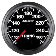 画像をギャラリービューアに読み込む, Autometer Elite 52mm 100-260 Degrees F Trans Temperature Peak and Warn Gauge w/ Electronic Control