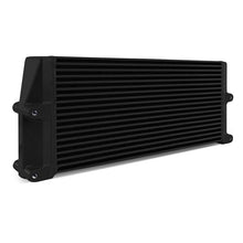 画像をギャラリービューアに読み込む, Mishimoto Heavy-Duty Oil Cooler - 17in. Same-Side Outlets - Black