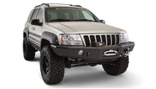 画像をギャラリービューアに読み込む, Bushwacker 99-04 Jeep Grand Cherokee Cutout Style Flares 4pc - Black