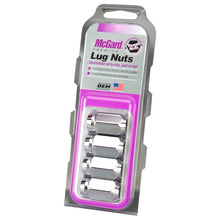 画像をギャラリービューアに読み込む, McGard Hex Lug Nut (Cone Seat) M12X1.5 / 13/16 Hex / 1.5in. Length (4-Pack) - Chrome