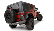 画像をギャラリービューアに読み込む, Bushwacker 07-18 Jeep Wrangler Unlimited Flat Style Flares 4pc 4-Door Sport Utility Only - Black
