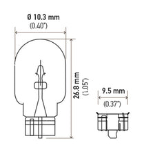 画像をギャラリービューアに読み込む, Hella Bulb 194 12V 4W W2.1x9.5d T3.25 (Min. Order QTY 10)