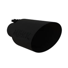 画像をギャラリービューアに読み込む, MBRP Universal Dual Wall Angle Rolled End Tip 4-1/2in OD / 2-1/2in Inlet / 11in Length - Black