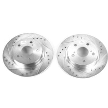 画像をギャラリービューアに読み込む, Power Stop 11-16 Scion tC Rear Evolution Drilled &amp; Slotted Rotors - Pair