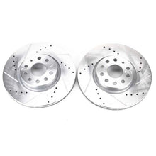 画像をギャラリービューアに読み込む, Power Stop 06-13 Audi A3 Front Evolution Drilled &amp; Slotted Rotors - Pair