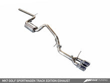 画像をギャラリービューアに読み込む, AWE Tuning VW MK7 Golf SportWagen Track Edition Exhaust w/Chrome Silver Tips (90mm)