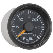画像をギャラリービューアに読み込む, Autometer Factory Match Chevy 2-1/16in FSE 0-30 PSI Fuel Pressure Gauge