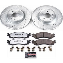 画像をギャラリービューアに読み込む, Power Stop 2010 Ford Taurus Front Z36 Truck &amp; Tow Brake Kit