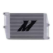 画像をギャラリービューアに読み込む, Mishimoto Heavy-Duty Oil Cooler - 10in. Opposite-Side Outlets - Silver