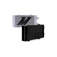 画像をギャラリービューアに読み込む, Mishimoto Universal Small Bar and Plate Dual Pass Black Oil Cooler