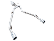 画像をギャラリービューアに読み込む, AWE Tuning 09-18 RAM 1500 5.7L (w/Cutouts) 0FG Dual Rear Exit Cat-Back Exhaust - Chrome Silver Tips