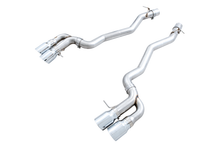 画像をギャラリービューアに読み込む, AWE Tuning 18-19 BMW M5 (F90) 4.4T AWD Axle-Back Exhaust - Track Edition (Chrome Silver Tips)
